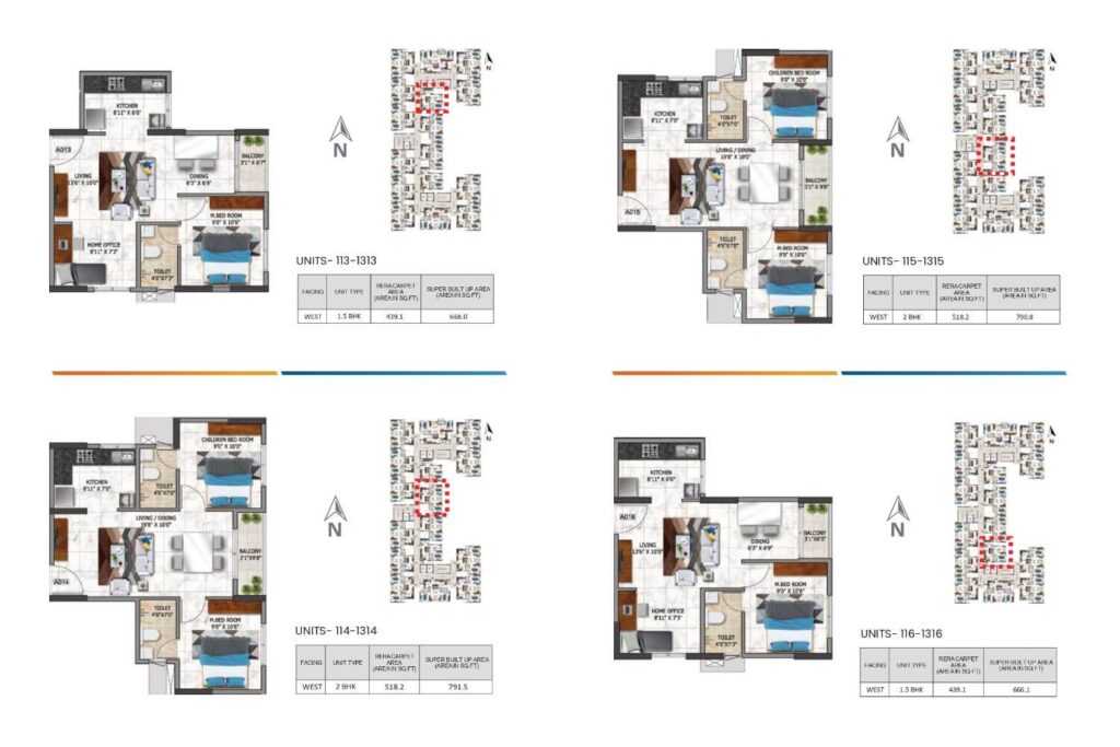 Nambiar Millenia Floor Plans4